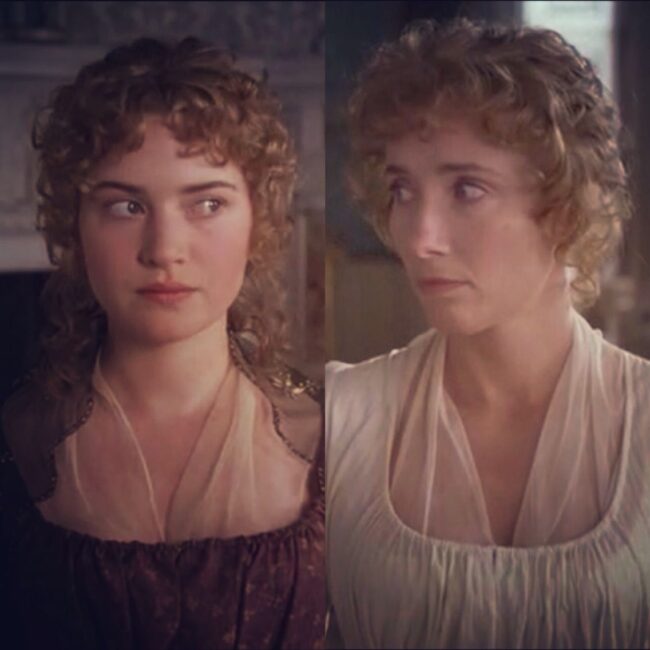 Elinor and Marianne from Sense and Sensibility
